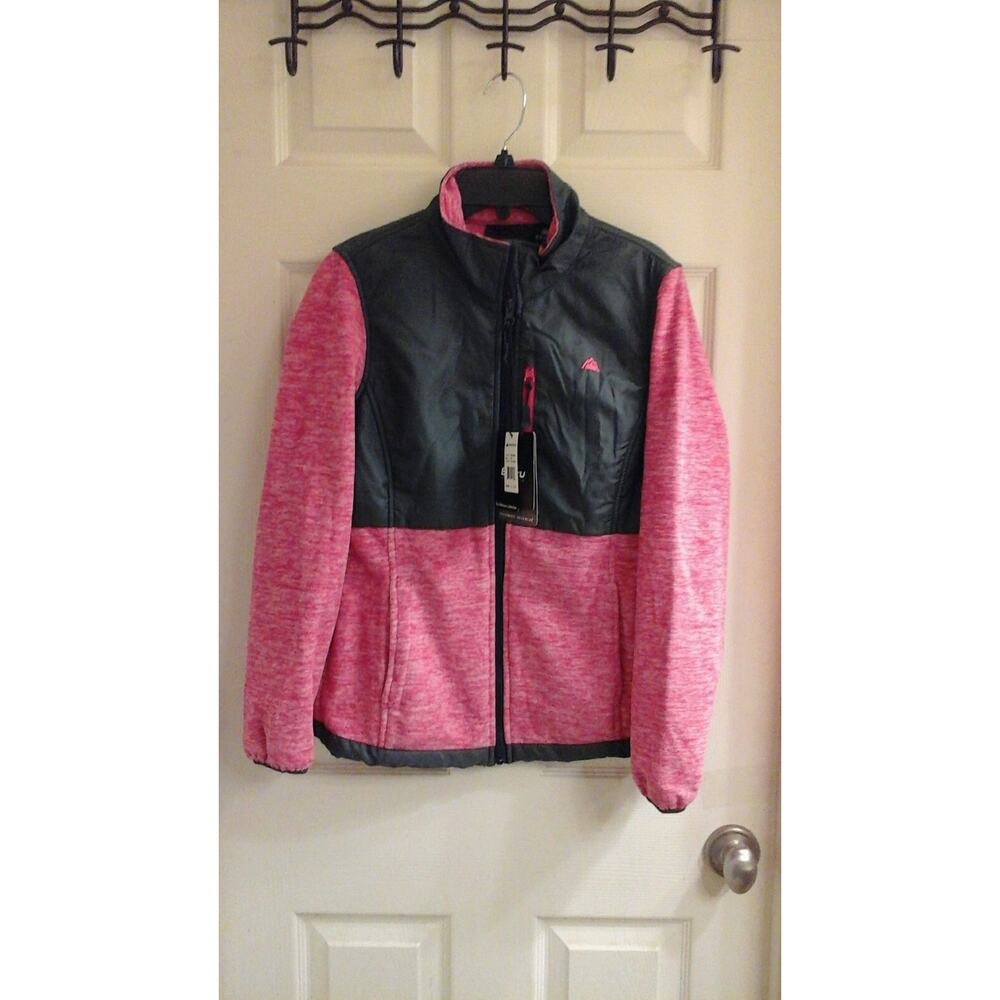 Snozu Performance jacket Women's medium pink & gray Gorpcore Active Ski  $75